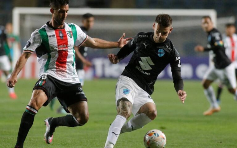 Palestino se despidió de la copa Sudamericana tras dura caída ante Bolívar en el nacional